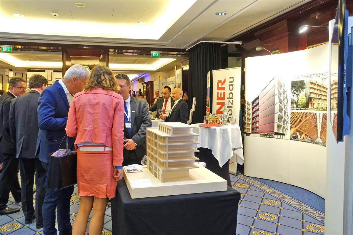 Wirtschaftstag 2019 in Berlin mit Rubner Holzbau
