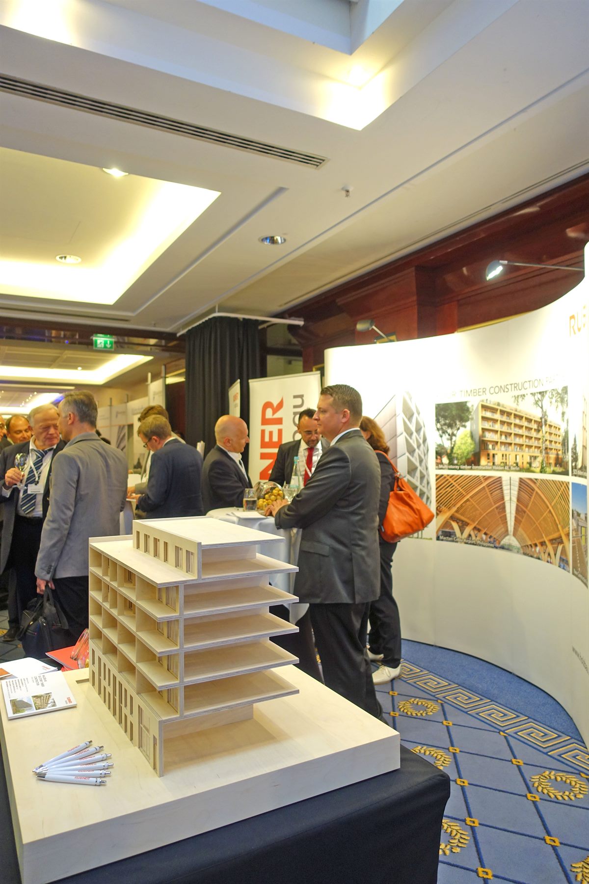 Wirtschaftstag 2019 in Berlin mit Rubner Holzbau